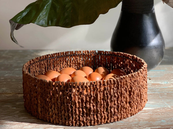 Seje Round Woven Basket