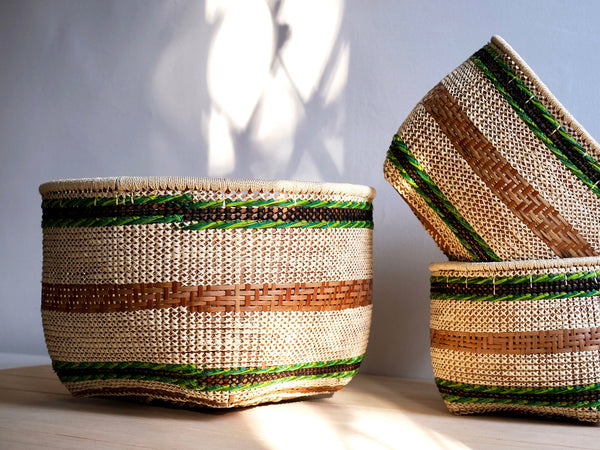 Niga Colored Woven Basket